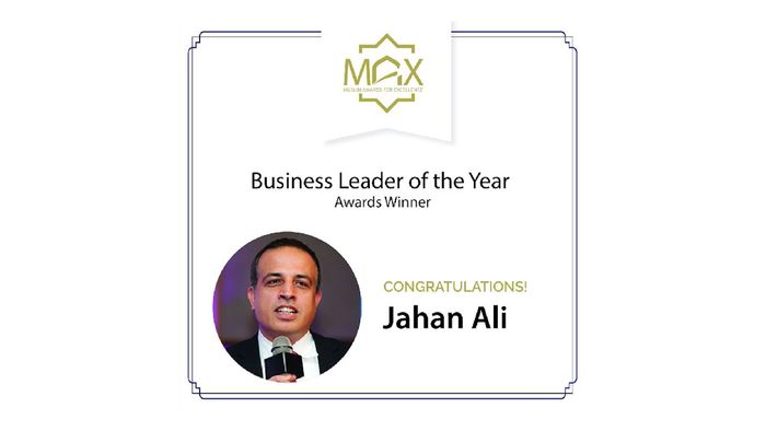 Jahan Ali MAX Business Leader of the Year
