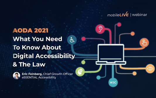 Watch the AODA Digital Accessibility and the Law Webinar