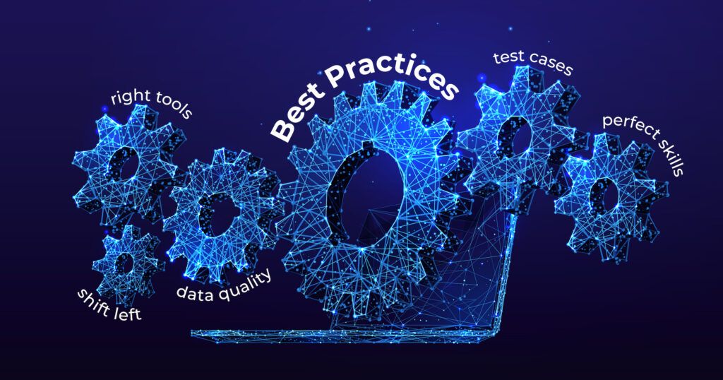 test automation best practices with digital gears