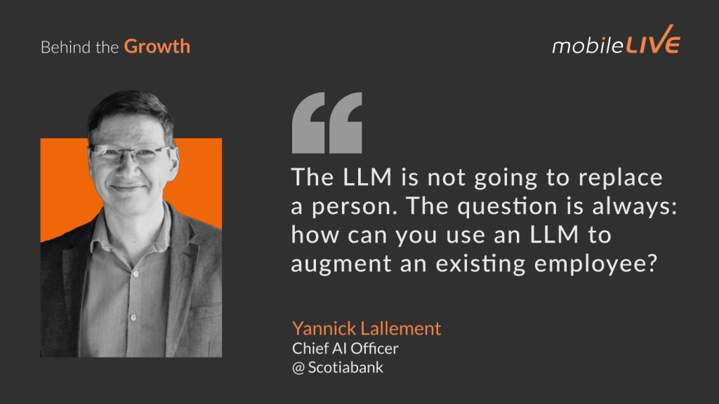 The LLM is not going to replace a person. The question is always: how can you use an LLM to augment an existing employee?